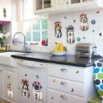 Wall Art Taichung Store In Stock Seamless Design Wall Stickers, Waterproof Stickers, Wallpaper Decoration, Won't Damage Walls, Cute Dog, Husky, Pug Paintings size 50x70 sk7137 - Image 3