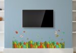 Amazon Brand - Solimo Wall Sticker for Living Room (Leafy Fence, Ideal size 50x70 xls7148 - Image 3