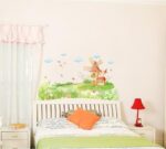 BEST OF BEST Windmill House Meadow Wall Sticker XL8025 - Image 2