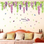 Floral Plants Flowers Butterfly Wall Sticker Art Decal Home Decoration New Podazz size 60x90 xl8167 - Image 3