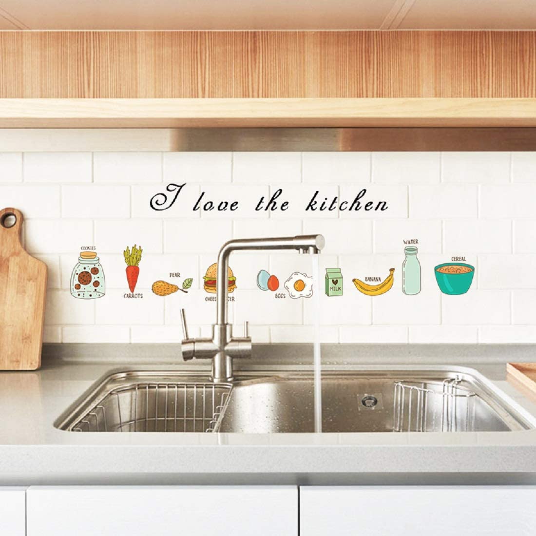 61v77jU90TL._SL1100_cd84890d-1ec8-44de-90d2-1fff484ec1b3 JAAMSO ROYALS Wall Tiles Stickers Waterproof, Kitchen Stickers for Wall, Wall Sticker size 60x90 nc026 - Image 1