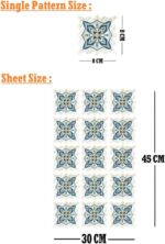 Floor Sticker, Kitchen Bathroom Self-Adhesive PVC Waterproof Wall Floor Tile Diagonal Sticker Kitchen Tools Kitchen Supplies Wall Sticker, Wall Décor sk34008 - Image 5