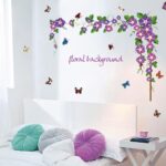 Sk9041 Morning Glory Vine Wall Sticker - Image 3