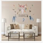 Imported Wall Sticker Decor Sticker Removable DIY Goat Head Wall Decal fo Decor One Size - Image 4