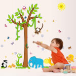 brian wall sticker adhesive wall decor stickers home decor sk9072 - Image 2