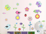 cute animal wall sticker, removable, transparent, children's room wall sticker - Image 7
