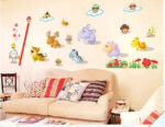 Fairs wall stickers, children's room, creative cartoon height sticker, self-adhesive wallpaper sticker, - Image 4