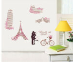 Eiffel Tower Wall Sticker Love Romance Wall Sticker For Home Decor. - Image 4