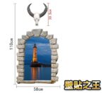 Wall Stickers Sea Landscape Home Decor Pvc Vinyl Room Decoration Europe WallpapersSk9063a Removable - Image 2