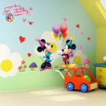 Children's Room Wall Sticker Mickey Minnie Removes Cartoon Wall Sticker Bedroom Nursery Wallpaper Sticker Mickey Baby Paradise - Image 5
