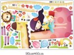 Girl Giraffe Height Measurement Wall StickersXL8246 - Image 7