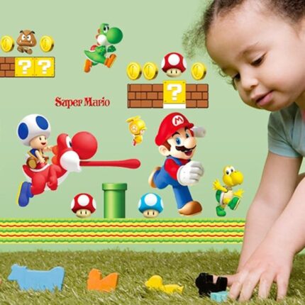 Ay7062  Wall Stickers Kids Nursery Boys Bedroom Decor Removable Vinyl