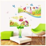 Wall sticker factory-three generations of large wall stickers dream rainbow AY7163 - Image 2