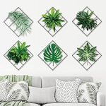 Ht92004 3D Green Plant Wall Sticker, - Image 5