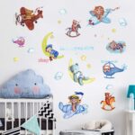 Zebra Wall Decal Wildlife Wall Stickers Black and White Wall Decor Vinyl Wall Decals Animals - Image 3