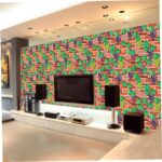Veemoon Per Decoupage Pvc Wall Stickers Per 3d Wall Panel Decora Wall Plate Brick Wall Sticker Decal Mural Applique Stone - Image 4