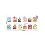 Cartoon Animal Photo Frame DIY Wall Sticker Living Room Bedroom Wall Stickers Wall Decor XH6223 ation for Kids Rooms - Image 7
