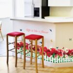 SAMHEZ SK7002 Red Roses Hedge Wall Sticker [50 x 70 cm] - Image 4