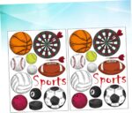 Sports Wall Stickers Football Rugby Basketball Decor Wall Decals for Home Decor size 50x70 sk7095 - Image 10