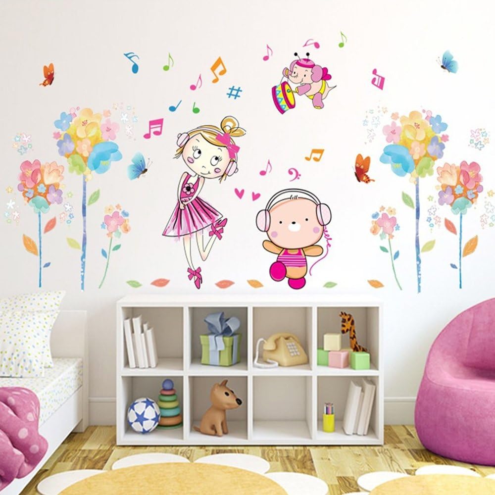 71Bcownv1tL._AC_SL1000_0f43d761-581a-47ef-abb2-9ea5a448b568 parte superior of parte superior store - Adhesivos decorativos para pared, diseño de mariposas size 50x70 xls7102 - Image 1