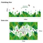 Green Grass Design Decorative Vinyl Wall Sticker size (50 CM X 70 CM) sk7128 - Image 4