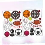 Sports Wall Stickers Football Rugby Basketball Decor Wall Decals for Home Decor size 50x70 sk7095 - Image 6