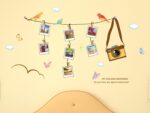 Solimo Wall Sticker for Living Room (Travel Photo Gallery, Ideal Size on Wall, 180 cm X 100 cm), PVC Vinyl - Image 6