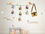 Solimo Wall Sticker for Living Room (Travel Photo Gallery, Ideal Size on Wall, 180 cm X 100 cm), PVC Vinyl abc1050 - Image 4