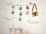 Solimo Wall Sticker for Living Room (Travel Photo Gallery, Ideal Size on Wall, 180 cm X 100 cm), PVC Vinyl - Image 4