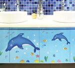 Ay6044  Wall Sticker Star Fish Underwater Creature Poster For Kids Room - Image 2