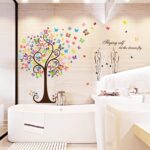 Butterfly Tree Home Decor adesivo de parede art stickers 3D DIY wallpaper decoration for kids room wall decals Hm92007 - Image 4