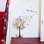 Butterfly Tree Home Decor adesivo de parede art stickers 3D DIY wallpaper decoration for kids room wall decals Hm92007 - Image 5