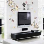 Adesivos de parede Kamay com tinta de caligrafia chinesa citações silenciosas com flor de magnólia coloridas Butterfly Pantings para decoração de casa, mural, quarto, escritório, sala de estar, sofa TV size 60x90 xh916 - Image 2