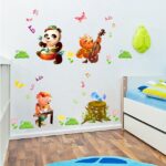 Panada Pig Bee Bird Animals Wall Stickers XL8079 - Image 5
