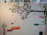 Removable Xtra Large WINNIE THE POOH Wall Stickers Nursery Girls Boys Kids Room - Image 3