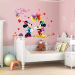 Children's Room Wall Sticker Mickey Minnie Removes Cartoon Wall Sticker Bedroom Nursery Wallpaper Sticker Mickey Baby Paradise - Image 4