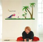 Third Generation peacock Theme Wall Sticker AY1904 - Image 3