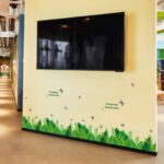 Green Grass Design Decorative Vinyl Wall Sticker size (50 CM X 70 CM) sk7128 - Image 6