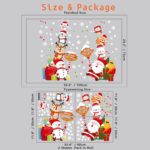 Wall Stickers Xmas Window Wall Clings Creative Santa Claus Deer Wall Decals for Christmas Party HT94032 - Image 7