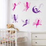 Jm8259 Ampire Wall Stickers Six Fairy Around You Decor for Bedroom - Image 3