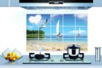 Jaamso Royals Wall Decor Natural Design of kichan Anti Oil potection Wall Sticker for Home Décor - Image 4