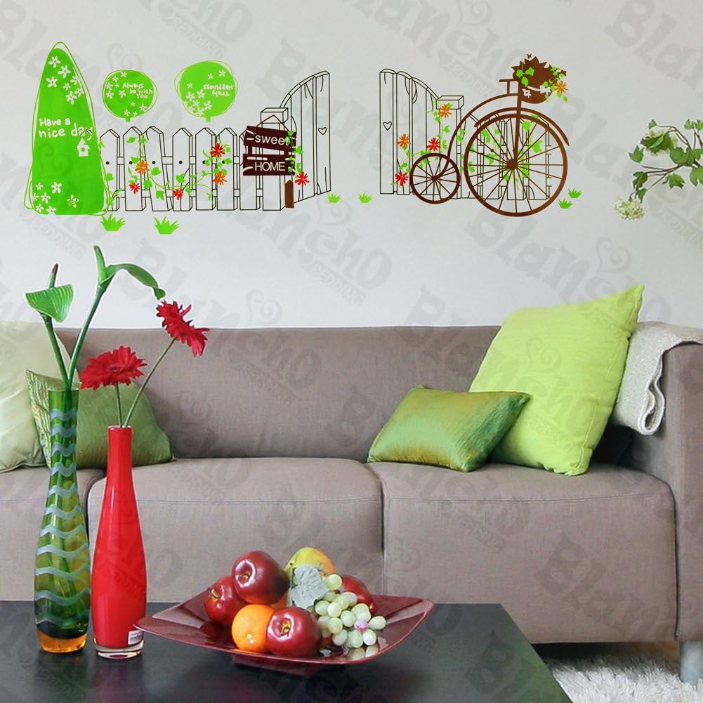71W68opg4YL._AC_SL1001_72a65039-3a2d-49b9-a748-827a801649cf My Garden - Wall Decals Stickers Appliques Home D¨¦corAy841 - Image 1