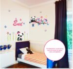 Jaamso Royals 'Panda Cartoon Owl' Wall Sticker (AY9220)  60x90 - Image 3