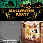 DERU Wall Stickers/Halloween Window Stickers, TV Background Star Room Wall Stickers, Bar Kindergarten Bedroom Family Halloween Party Decoration size 50 x70 sk90960 - Image 3
