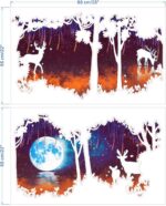 Zy095A Wall Stickers, Fashionable Elegant Art Wall Stickers, Wall Beautification Daily Decoration for Bedroom Home Decoration - Image 6
