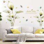Calla Lily Wall Sticker Bedroom Removable Decorative Sticker  size 60x90 Xl8392 - Image 3
