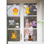 Roll over image to zoom in     Cortina Children Animal Education Theme Wall Sticker (Vinyl, 46 cm x 5 cm x 5 cm, PNB-SK7053 - Image 3