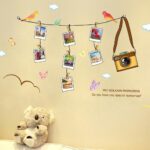 Solimo Wall Sticker for Living Room (Travel Photo Gallery, Ideal Size on Wall, 180 cm X 100 cm), PVC Vinyl