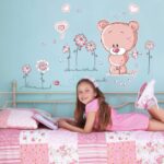 Teddy Bear Childrens Kids Nursery Baby Bedroom Wall Sticker sAy7017 - Image 2
