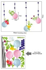 Jaamso Royals 'Blossom Flowers Nature' Wall Sticker (Vinyl, 51 cm x 5 cm x 5 cm) - Image 5